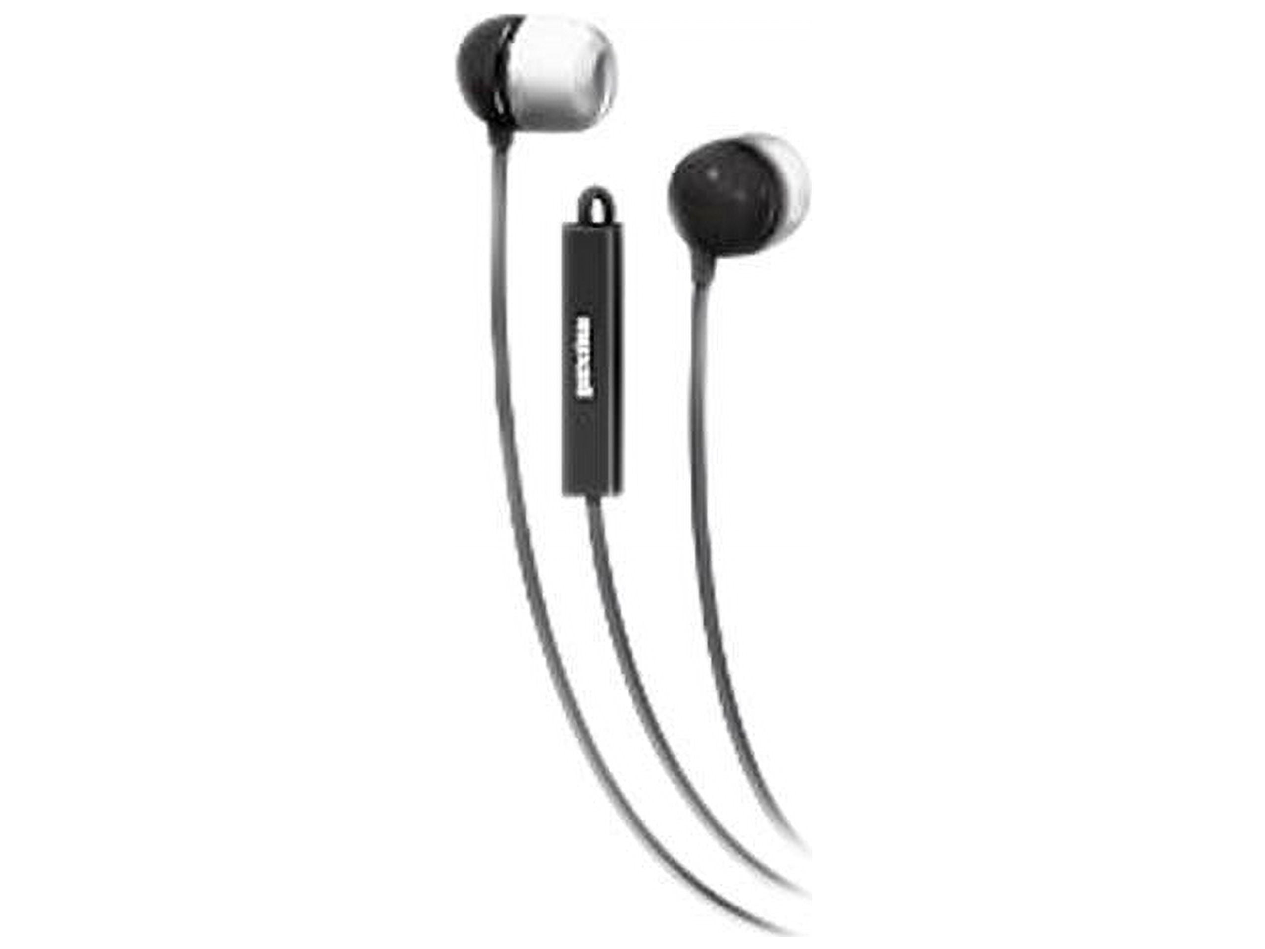 Maxell In-Ear Headphones, Black, MAX190300