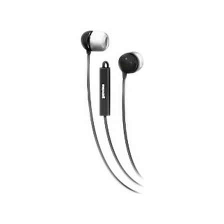 Maxell In-Ear Headphones, Black, MAX190300