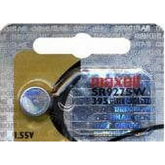 Maxell MAXELL-395 57mAh 1.55V SR927SW Silver Oxide Button Cell Battery