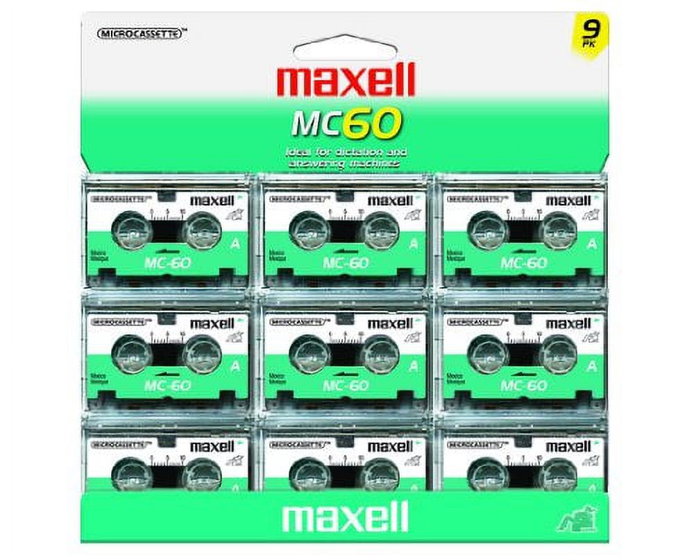Cassettes Audio Vierges MC-60 - Lot De 4 - Faible Bruit, Haute Qualité - Pour Enregistrement Musique Ou Voix