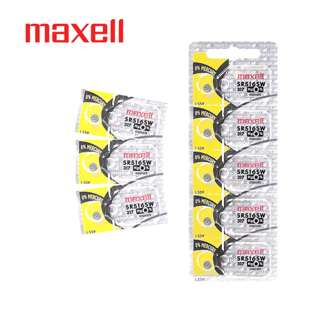 Maxell SR516SW 1.55v 317 Watch Battery
