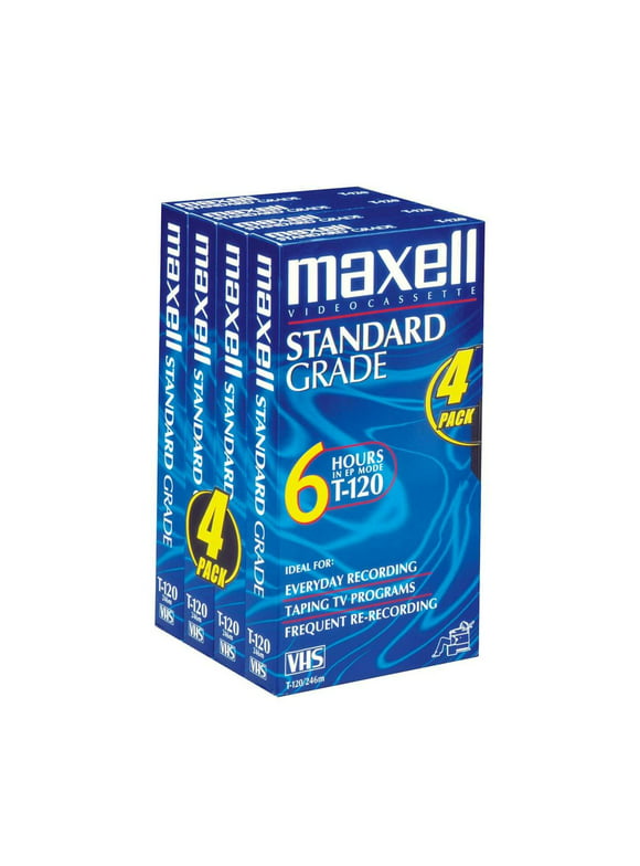 Maxell Standard VHS Videocassette