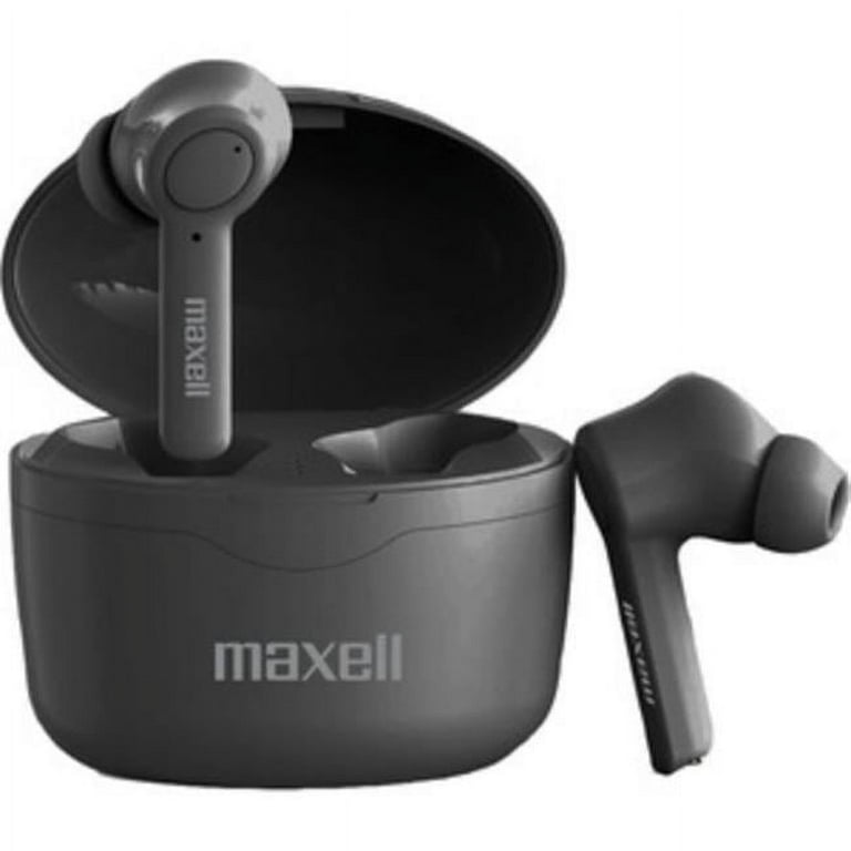 maxell ワイヤレスイヤホン ブラック Maxell® Sync Up True Wireless Bluetooth Earbuds, Black, Each