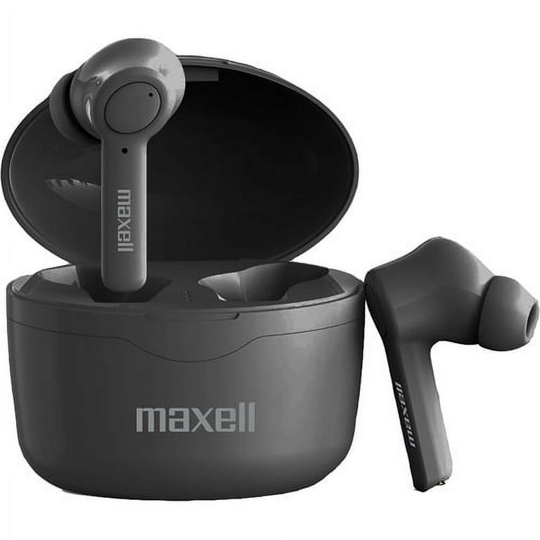 Maxell Sync Up True Wireless Bluetooth Earbuds - Stereo - True Wireless - Bluetooth - 16 Ohm - 20 Hz - 20 kHz - Earbud - Binaural - In-ear - Black Maxell Sync Up True Wireless Bluetooth Earbuds - Stereo - True Wireless - Bluetooth - 16 Ohm - 20 Hz - 20 kHz - Earbud - Binaural - In-ear - Black