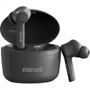 Maxell Sync Up True Wireless Bluetooth Earbuds - Stereo - True Wireless - Bluetooth - 16 Ohm - 20 Hz - 20 kHz - Earbud - Binaural - In-ear - Black | Bundle of 2 Each