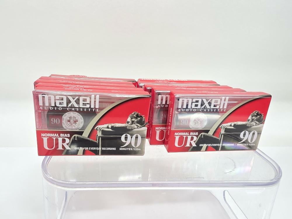 Maxell UR 90 - 10 Nastri Cassetta A Basso Rumore, Tipo I Ferro - Foto 9