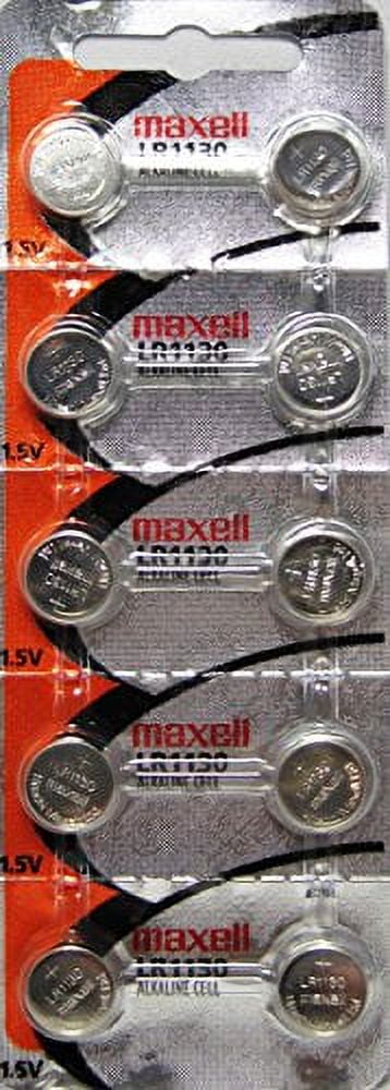 MAXELL LR1130 / LR54 Batterie (LR54 / AG10 / V10GA, Universel, 10 pièce) -  Interdiscount