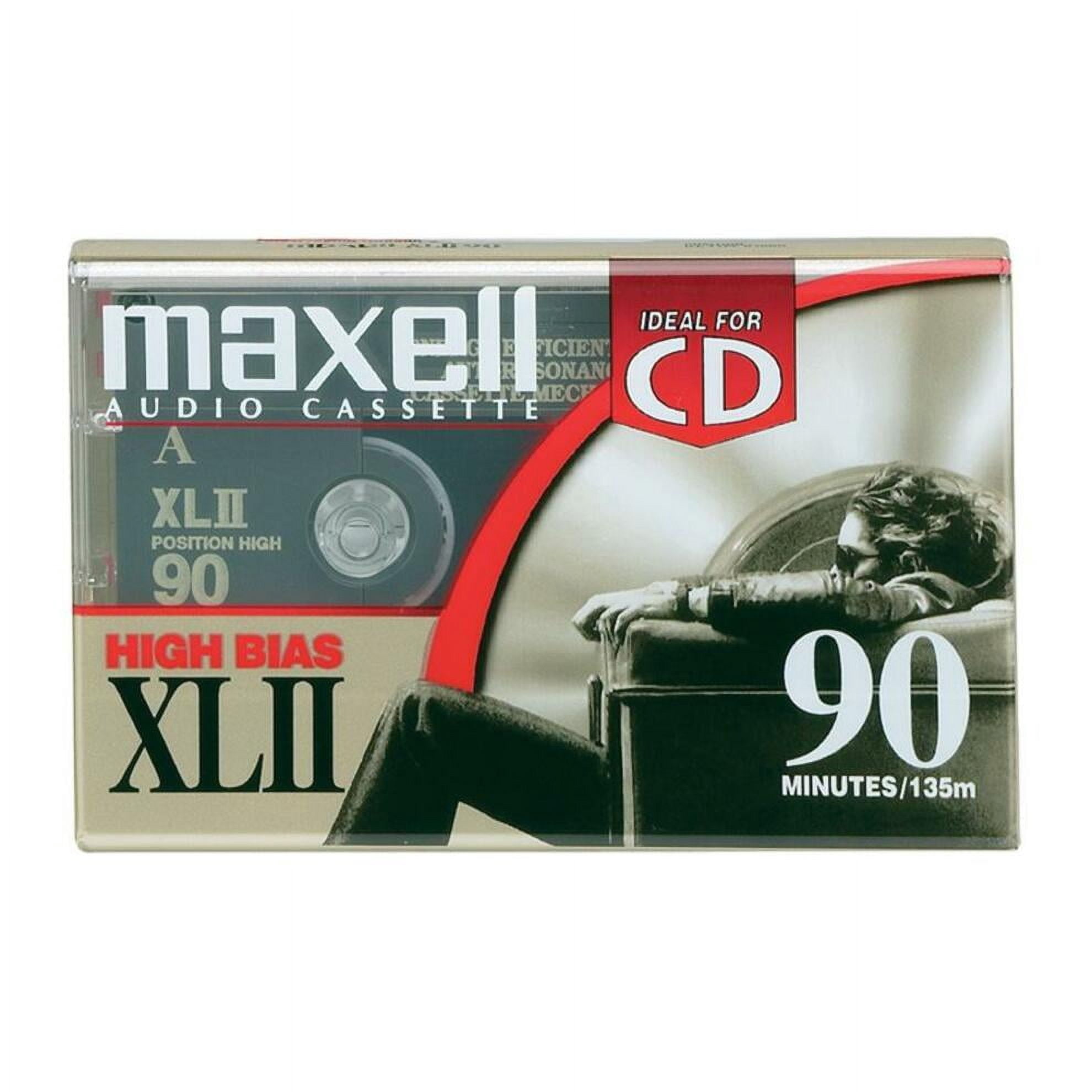 Lot Of 3 Tdk 60 Min Maxell Xlii 90 Minutes Audio Cassette Tape High Ne