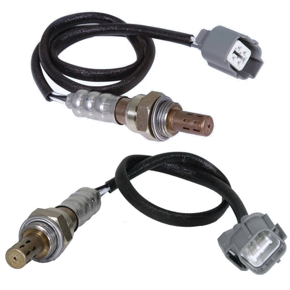 Maxfavor 2 sensores de oxígeno para motor Honda Civic 1.7L D17A7 2005-2001 aguas arriba y aguas abajo