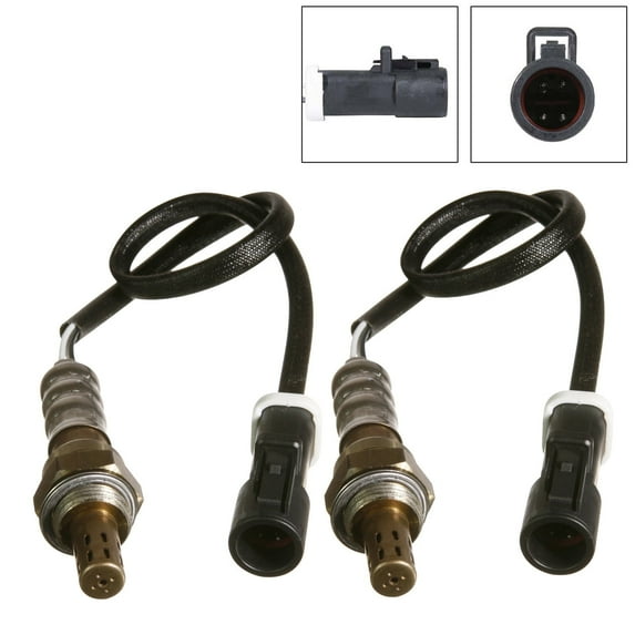 Maxfavor 2Pcs O2 Oxygen Sensor for 1995-1994 Ford Mustang Thunderbird, Mercury Cougar 5.0L Upstream