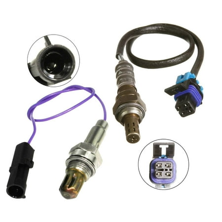 Maxfavor 2Pcs O2 Oxygen Sensor for 1996 Buick Century, Chevrolet S10, GMC, Isuzu Upstream Downstream