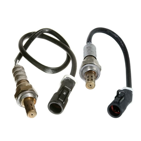 Maxfavor 2Pcs O2 Oxygen Sensor for 1999 Ford E-250 Van V8 5.4L Bi-Fuel Engine Upstream/Downstream