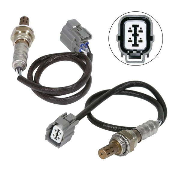 Maxfavor 2Pcs O2 Oxygen Sensor for 2001 2000 1999 1998 1997 Honda Prelude 2.2L Upstream Downstream