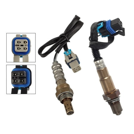 Maxfavor 2Pcs O2 Oxygen Sensor for 2005 2004 Cadillac CTS V8 5.7L V Sedan 4-Door Upstream/Downstream