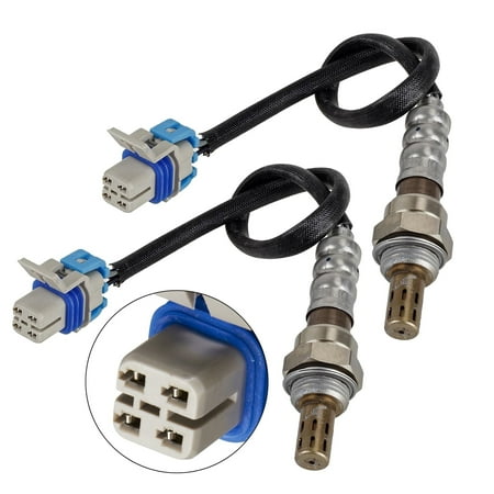 Maxfavor 2Pcs O2 Oxygen Sensor for 2005 2004 Pontiac Bonneville V8 4.6L GXP Sedan 4-Door Downstream