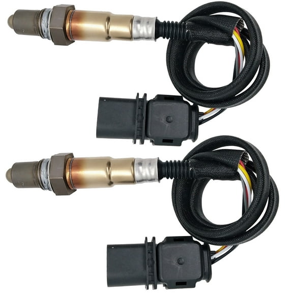 Maxfavor 2Pcs O2 Oxygen Sensor for 2014 Porsche 911 3.8L Coupe, Convertible 2-Door Turbo Upstream