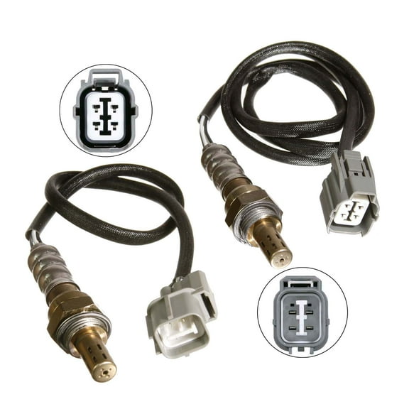 Maxfavor 2Pcs O2 Oxygen Sensor for Acura TL 1999 3.2L, 1995-1997 Honda Accord Upstream + Downstream