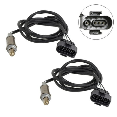 Maxfavor 2Pcs O2 Oxygen Sensor for Audi A4 A6 Quattro 1999-1994, Volkswagen Passat 2.8L Downstream