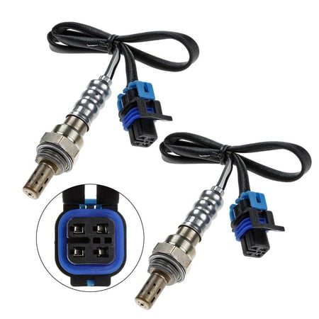 Maxfavor 2Pcs O2 Oxygen Sensor for Buick Rainier 5.3L 2006, Chevrolet Trailblazer SSR GMC Downstream