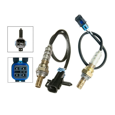 Maxfavor 2Pcs O2 Oxygen Sensor for Cadillac CTS 2006 V Sedan 4-Door V8 6.0L Upstream Downstream