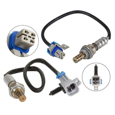 Maxfavor 2Pcs O2 Oxygen Sensor for Cadillac Deville Seville 2005-2004, Pontiac Upstream Downstream