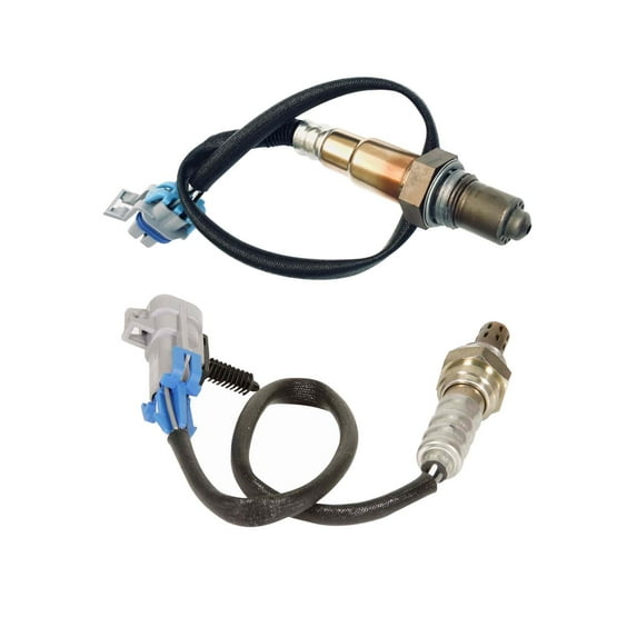 Maxfavor 2Pcs O2 Oxygen Sensor for Chevrolet Equinox V6 2008-2010, Pontiac G6 Upstream + Downstream