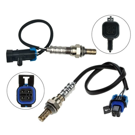 Maxfavor 2Pcs O2 Oxygen Sensor for Chevrolet Malibu 2004-2006 2.2L LS, LT, Base Upstream Downstream