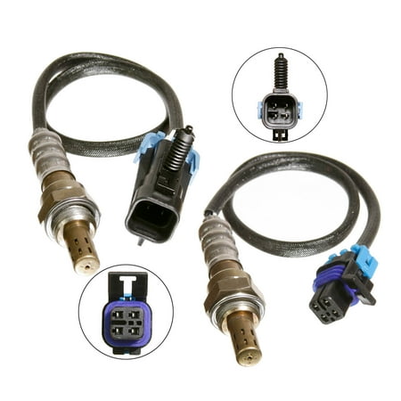 Maxfavor 2Pcs O2 Oxygen Sensor for Chevrolet Silverado 1500 Suburban 2006 2007 Upstream & Downstream
