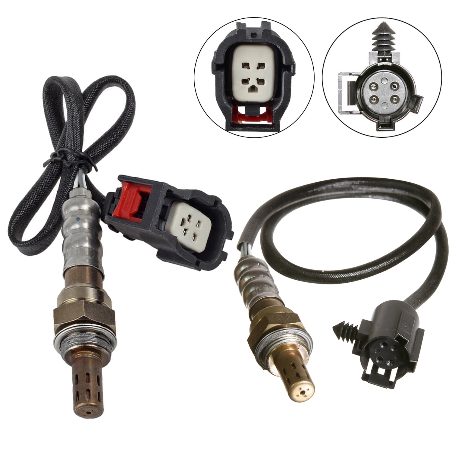 Maxfavor 2Pcs O2 Oxygen Sensor for Dodge Grand Caravan 3.3L 2003-2001 Chrysler Upstream Downstream