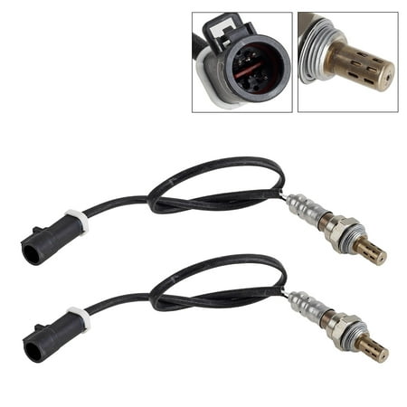 Maxfavor 2Pcs O2 Oxygen Sensor for Ford E-250 E-350 Van 7.5L 1991 1992 3 Lead Sensor Upstream