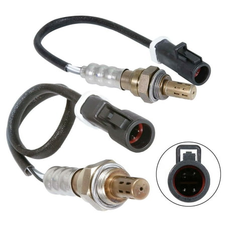 Maxfavor 2Pcs O2 Oxygen Sensor for Ford Mustang 1999-2010, Mercury Mountaineer Upstream Downstream