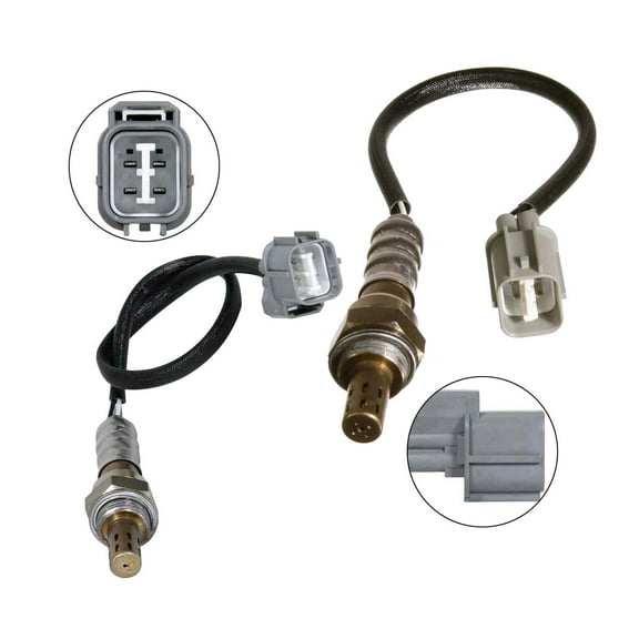 Maxfavor 2Pcs O2 Oxygen Sensor for Honda Civic 2000 1999 1.6L B16A2 Engine Upstream + Downstream