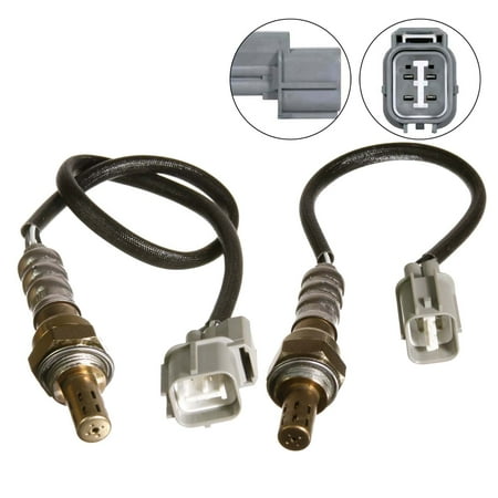 Maxfavor 2Pcs O2 Oxygen Sensor for Honda Civic Del Sol 1996-1997 1.6L VTEC Model Upstream Downstream