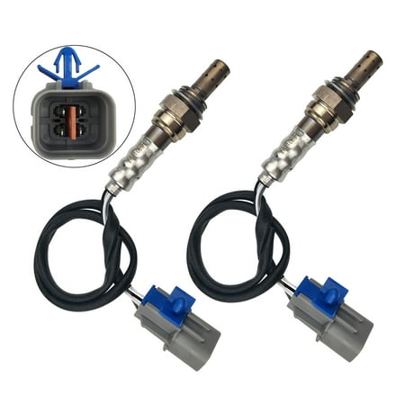 Maxfavor 2Pcs O2 Oxygen Sensor for Hyundai Santa Fe 2.7L 2009-2005 Left Side Upstream & Downstream