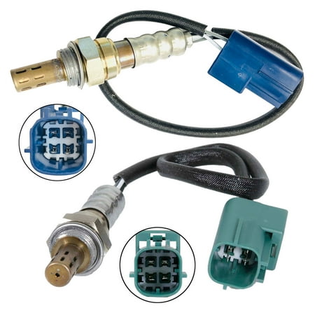 Maxfavor 2Pcs O2 Oxygen Sensor for Infiniti FX45 M45 Q45 2006-2002 4.5L Right Upstream Downstream
