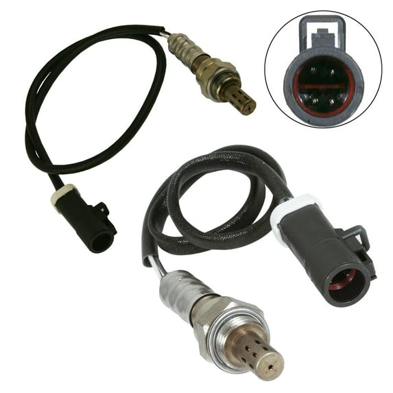 Maxfavor 2Pcs O2 Oxygen Sensor for Mazda B2300 L4 2.3L 1997 1996 1995 Base, SE Upstream + Downstream