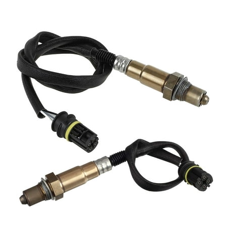 Maxfavor 2Pcs O2 Oxygen Sensor for Mercedes-Benz C240 C320 CLK55 2006-2001 Left Upstream/Downstream