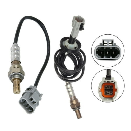 Maxfavor 2Pcs O2 Oxygen Sensor for Nissan Frontier 2.4L 2000-1998 Exc. Calif. Upstream & Downstream