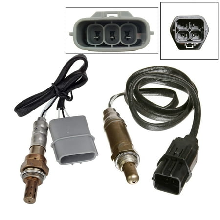 Maxfavor 2Pcs O2 Oxygen Sensor for Nissan Sentra 1.6L 1.8L 2000 2001 Left Side Upstream Downstream