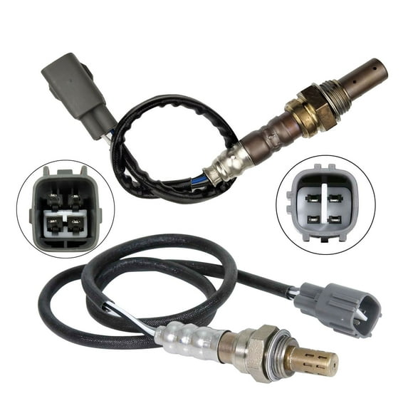Maxfavor 2Pcs O2 Oxygen Sensor for Toyota Rav4 2003-2001 Base 2.0L Battery EV Upstream Downstream