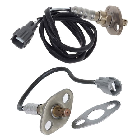 Maxfavor 2Pcs O2 Oxygen Sensor for Toyota Tacoma 2000 2.4L Calif. Automatic Trans Upstream Downsteam