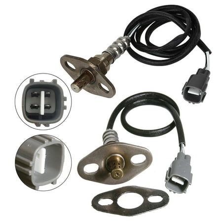 Maxfavor 2Pcs O2 Oxygen Sensor for Toyota Tacoma 2000 2.4L Manual Trans Calif. Upstream Downstream