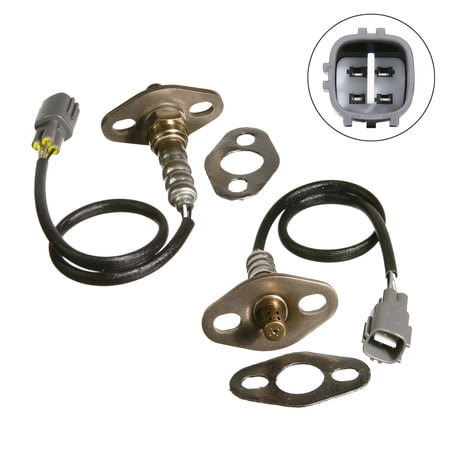 Maxfavor 2Pcs O2 Oxygen Sensor for Toyota Tacoma 3.4L 1995-1998 RWD Manual Trans Upstream Downstream