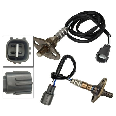 Maxfavor 2Pcs O2 Oxygen Sensor for Toyota Tacoma Base 2000-2004 2.4L 2.7L 3.4L Upstream Downstream