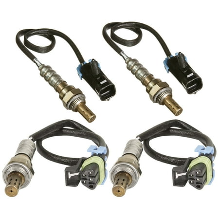 Maxfavor 4X O2 Oxygen Sensor for Cadillac Escalade, GMC C2500 Pickup 2000-2002 Upstream + Downstream