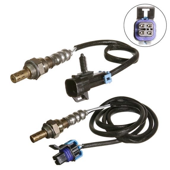 Maxfavor 2X O2 Oxygen Sensor for 2000-1997 Chevrolet Malibu, Oldsmobile Cutlass Upstream Downstream