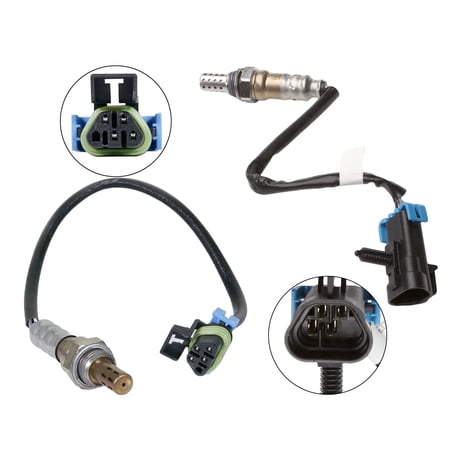 Maxfavor 2X O2 Oxygen Sensor for 2011-2012 Chevy Express 2500 3500, GMC Savana Upstream Downstream
