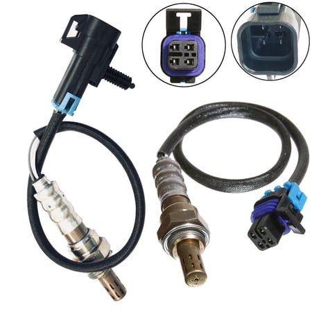 Maxfavor 2X O2 Oxygen Sensor for Chevrolet Silverado 1500 2013-2008, GMC Sierra Upstream Downstream