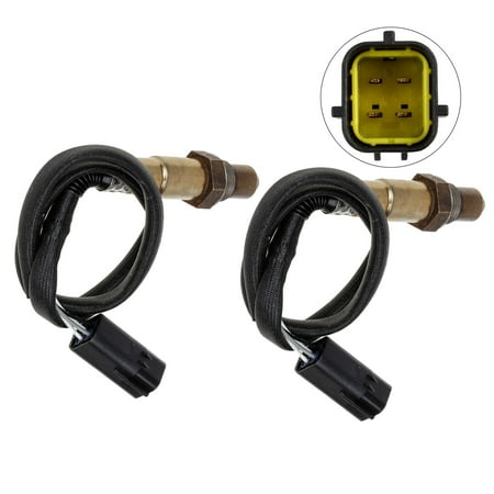 Maxfavor 2X O2 Oxygen Sensor for Kia Spectra L4 1.8L 2004 2003 2002 1Pcs Upstream + 1Pcs Downstream