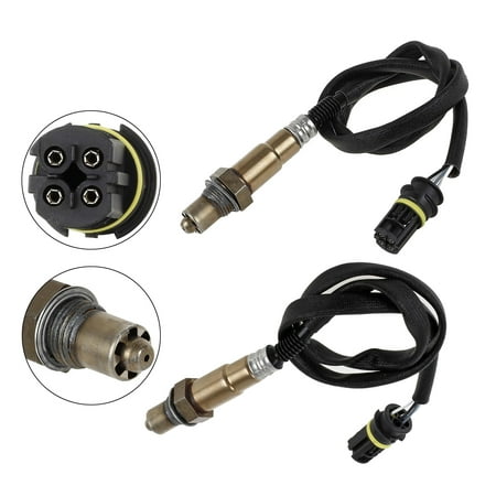 Maxfavor 2X O2 Oxygen Sensor for Mercedes-Benz CLK55 AMG CLK320 2003-2001 Left Upstream + Downstream